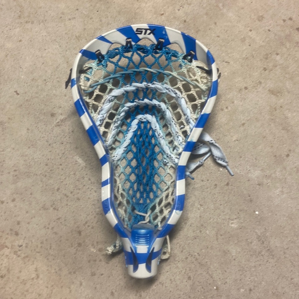 STX AV8 dyed lacrosse head